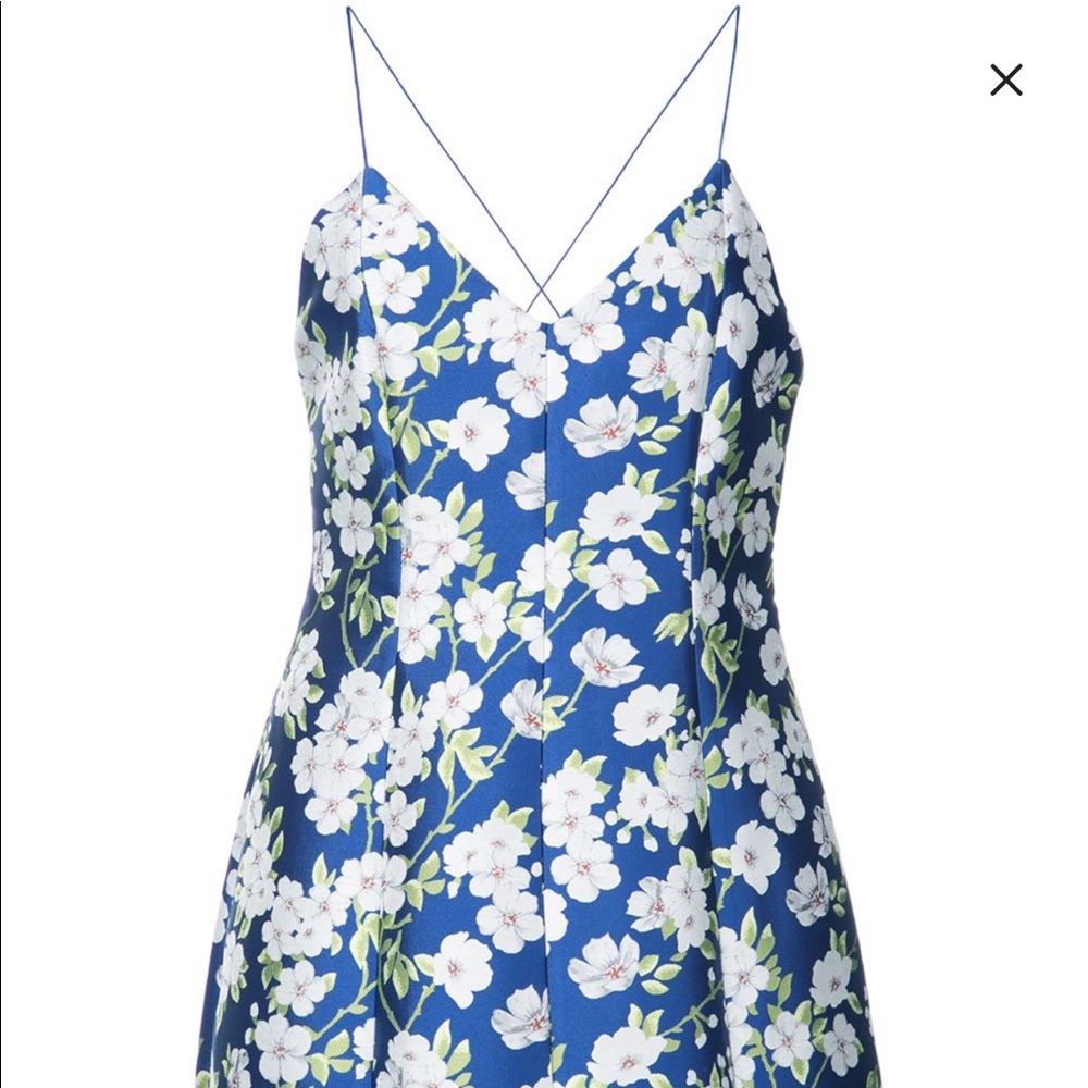ALICE+OLIVIA floral print dress
